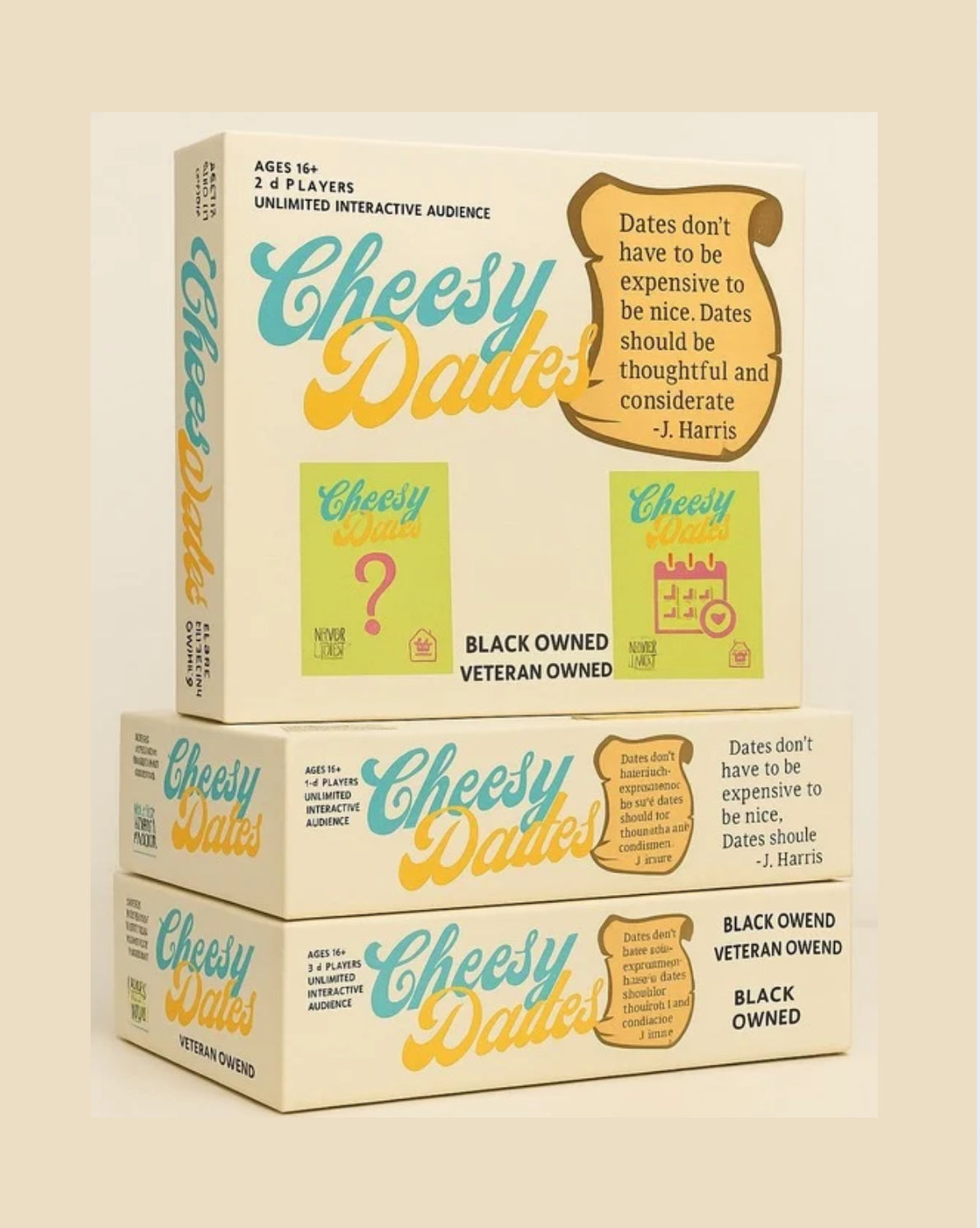 Cheesy Dates Board Game