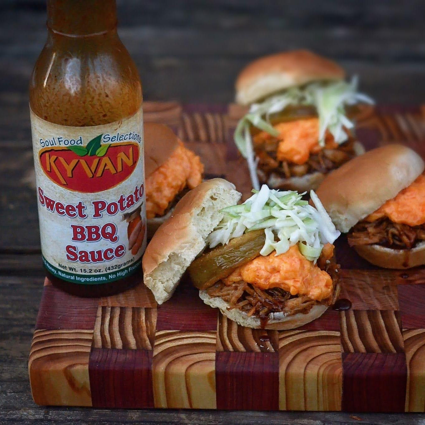 Gourmet BBQ Sauces & Rub - Variety 4 Pack