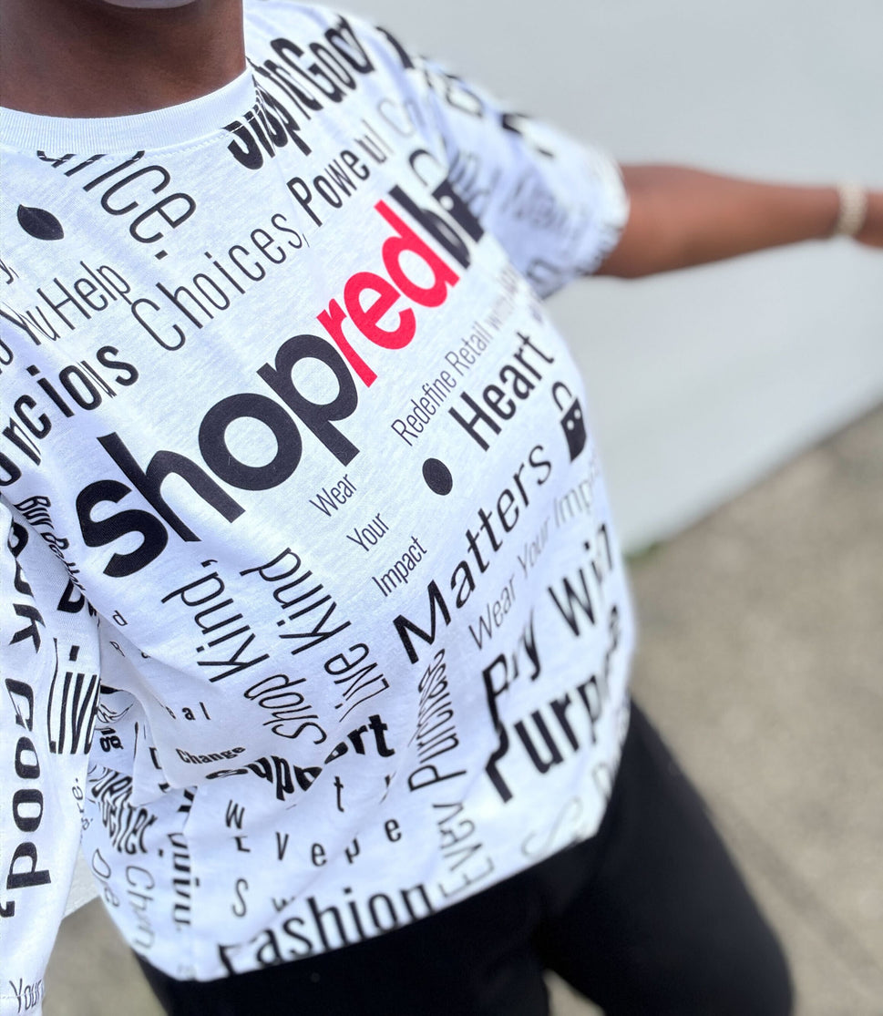 Empower With Every Purchase- shopredbag Unisex T-Shirt