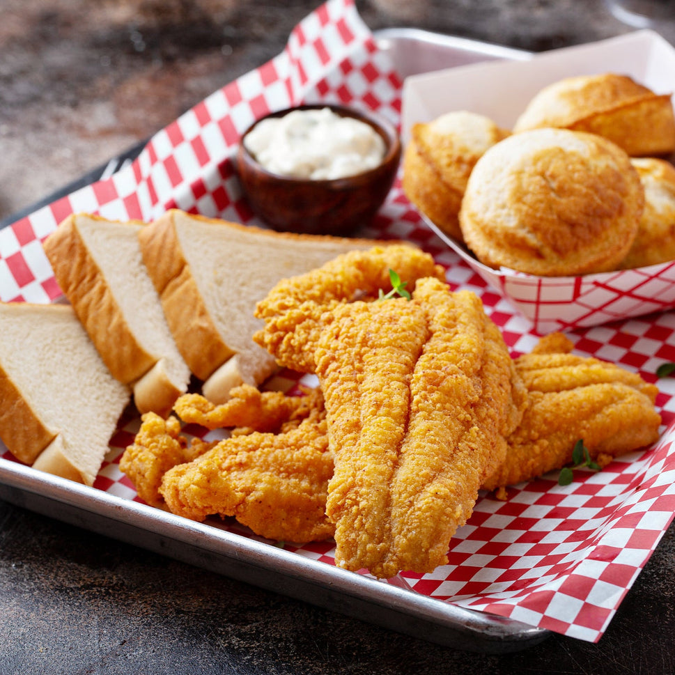 Perfectly Seasoned Chicken & Fish Breading with Original Hot Sauce - Variety 3 Pack