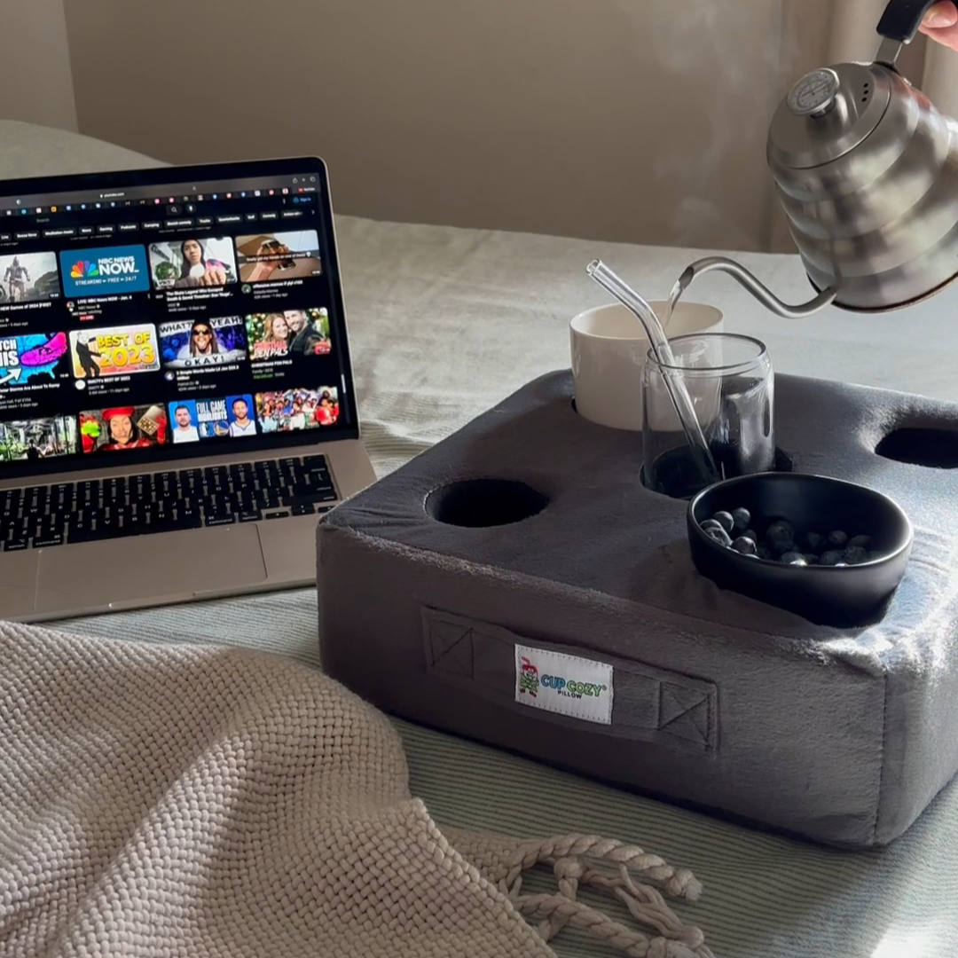 Cup Cozy Pillow | 5 Hole Caddy