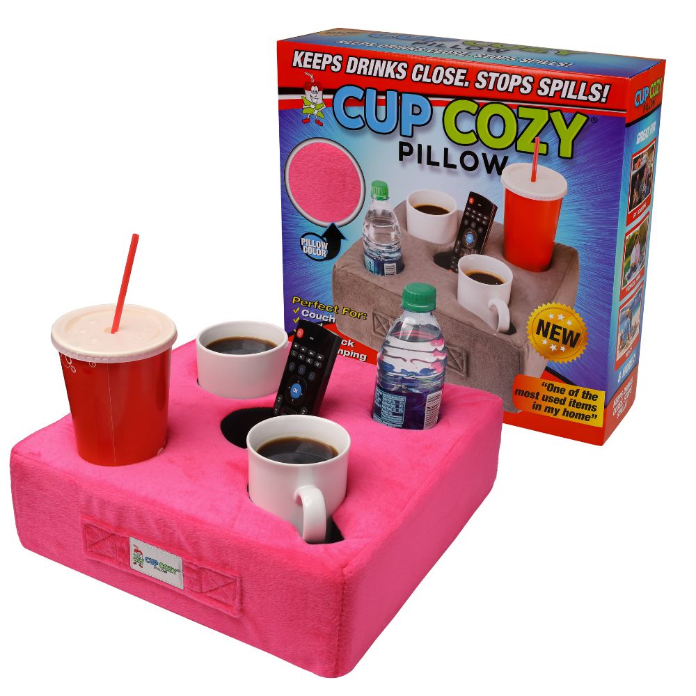 Cup Cozy Pillow | 5 Hole Caddy
