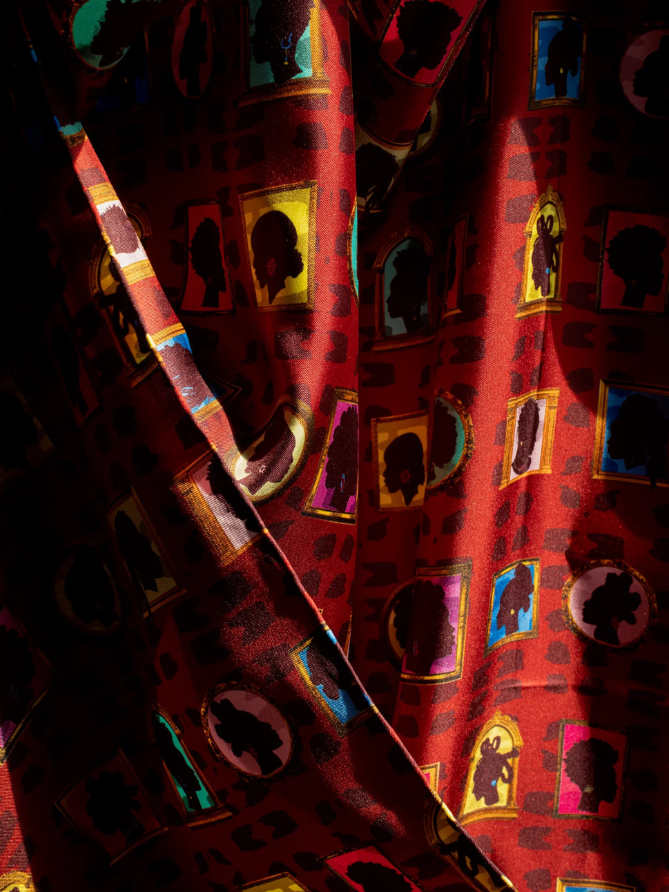 Lovely Ones Silk Twill Scarf | Double-sided 34 inch