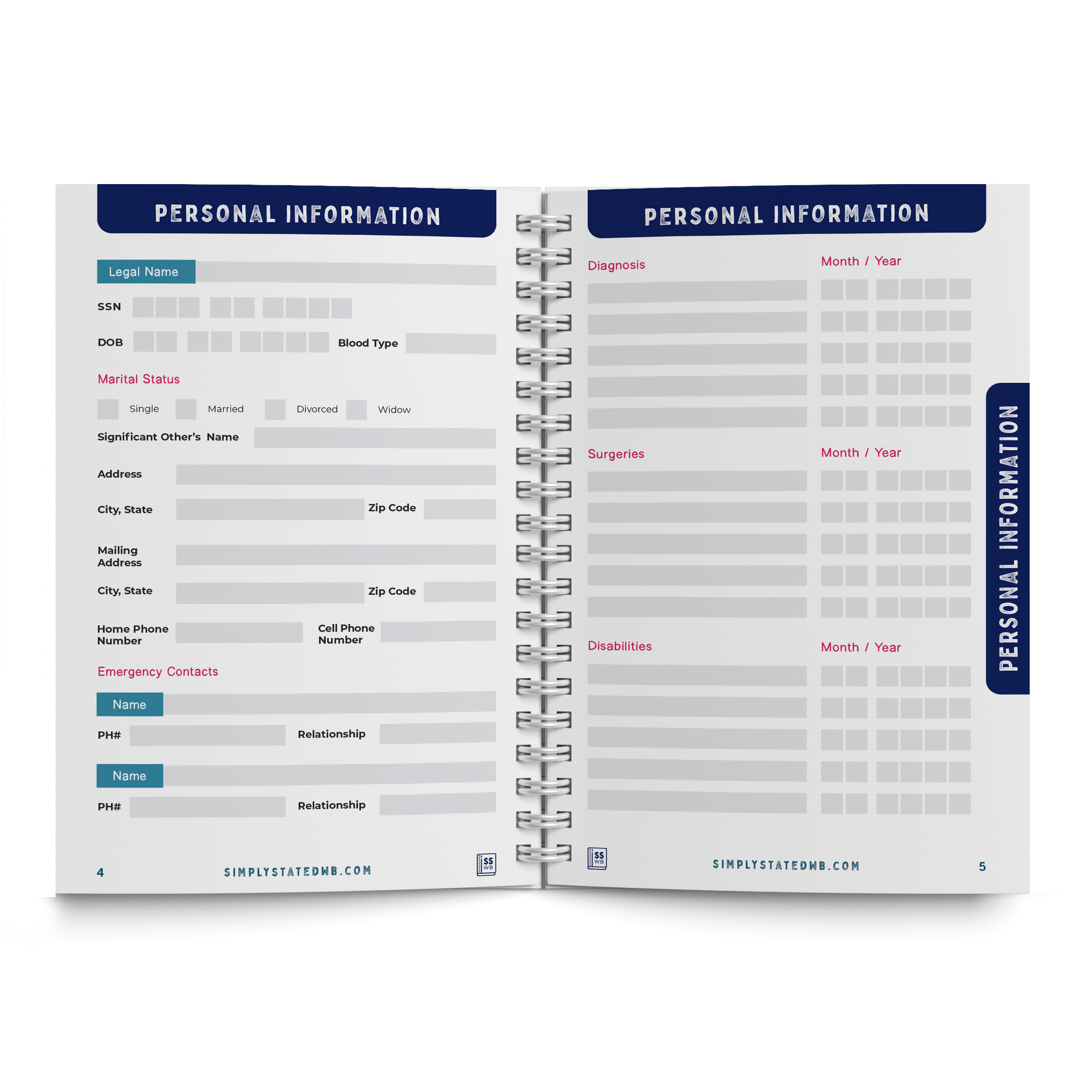 When Manage Your Care Happens Workbook Bundle