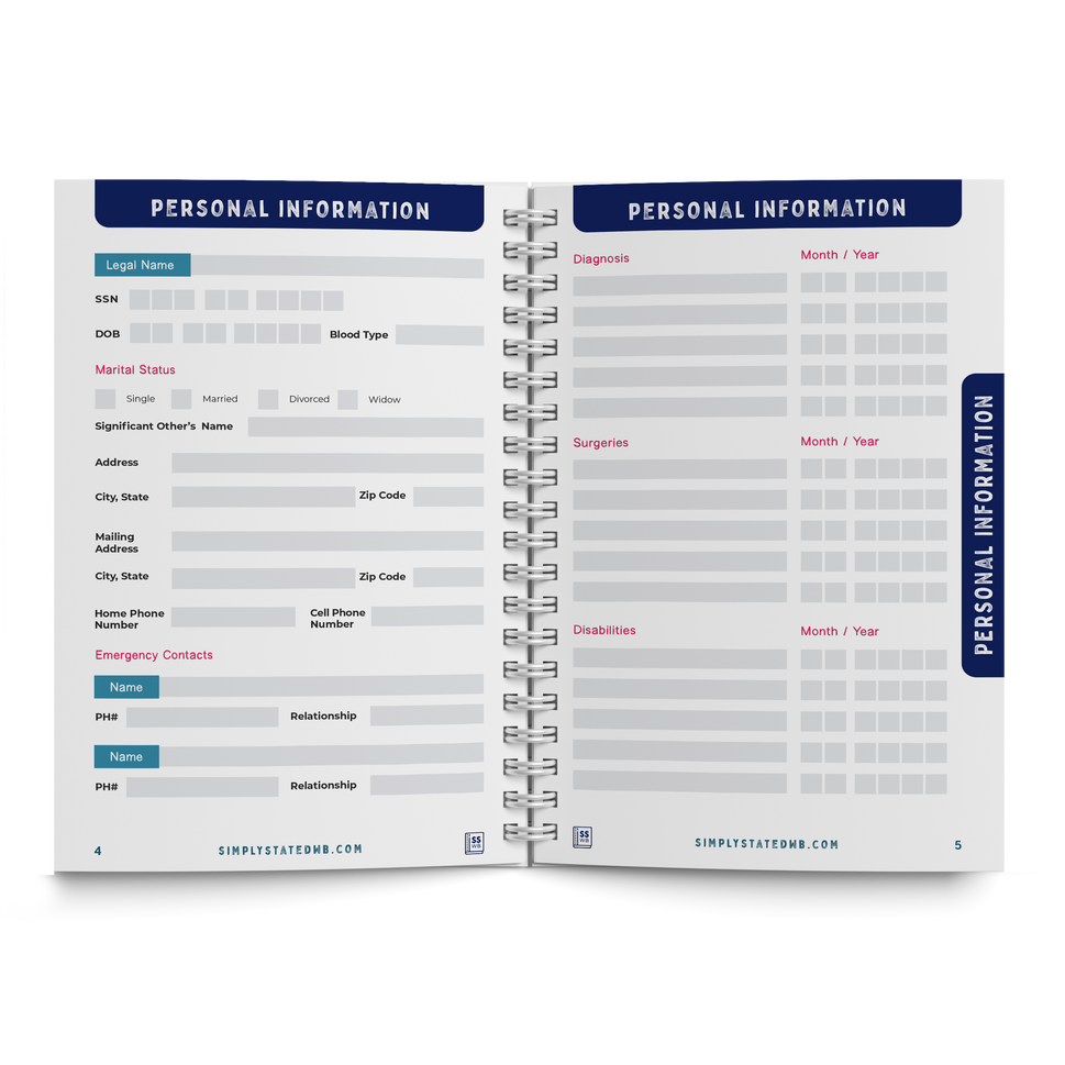 When Manage Your Care Happens Workbook Bundle