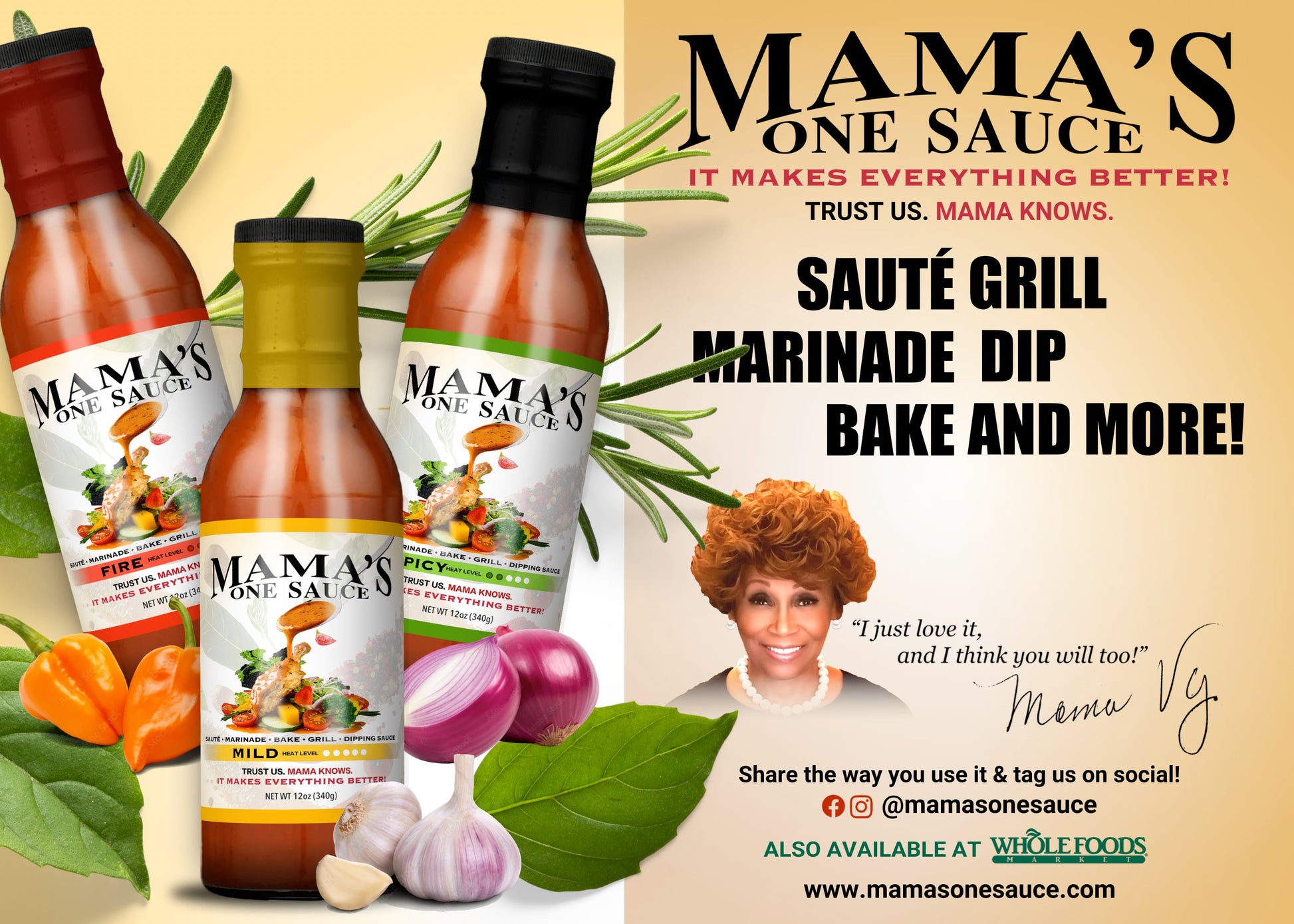 Mama's One Sauce - FIRE