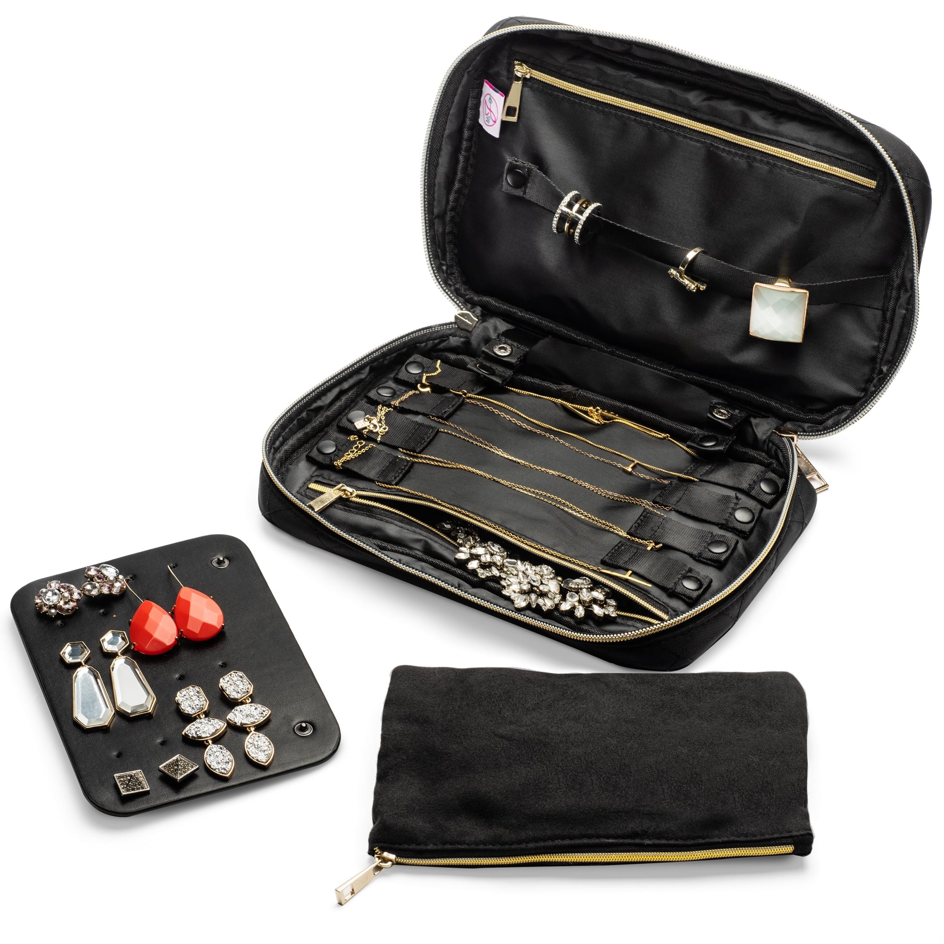 Ms. J Travel Trio Plus: 3-Piece Accessory Set + 5-Piece Travel Essentials Collection