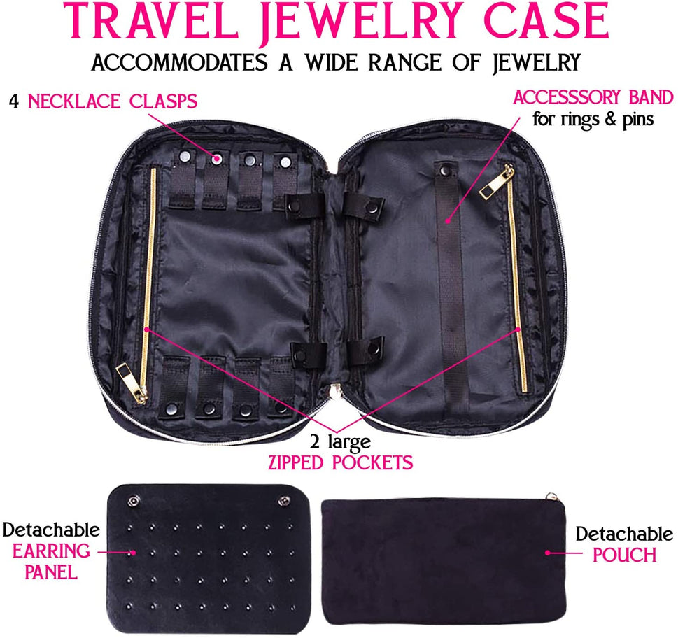 Ms. J Travel Jewelry Organizer