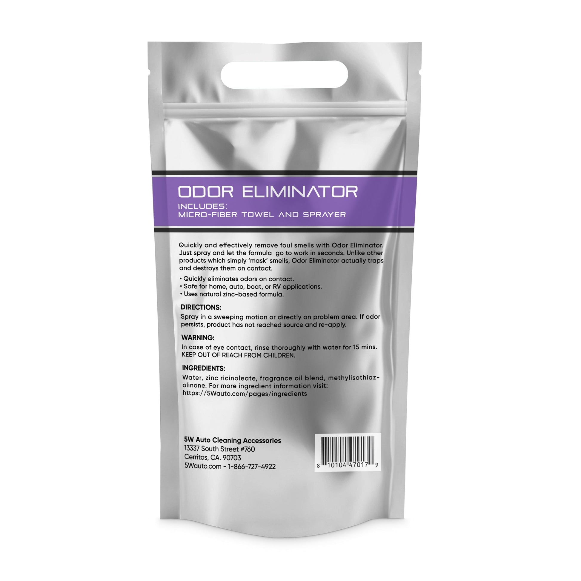 5W Auto - Odor Eliminator