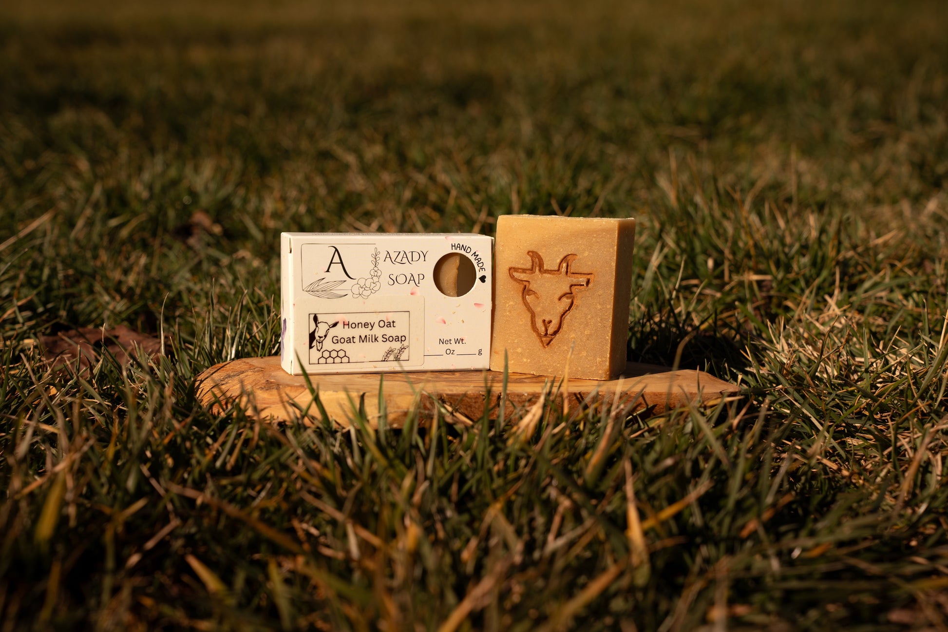 Honey oats Goat milk soap (4 pack)