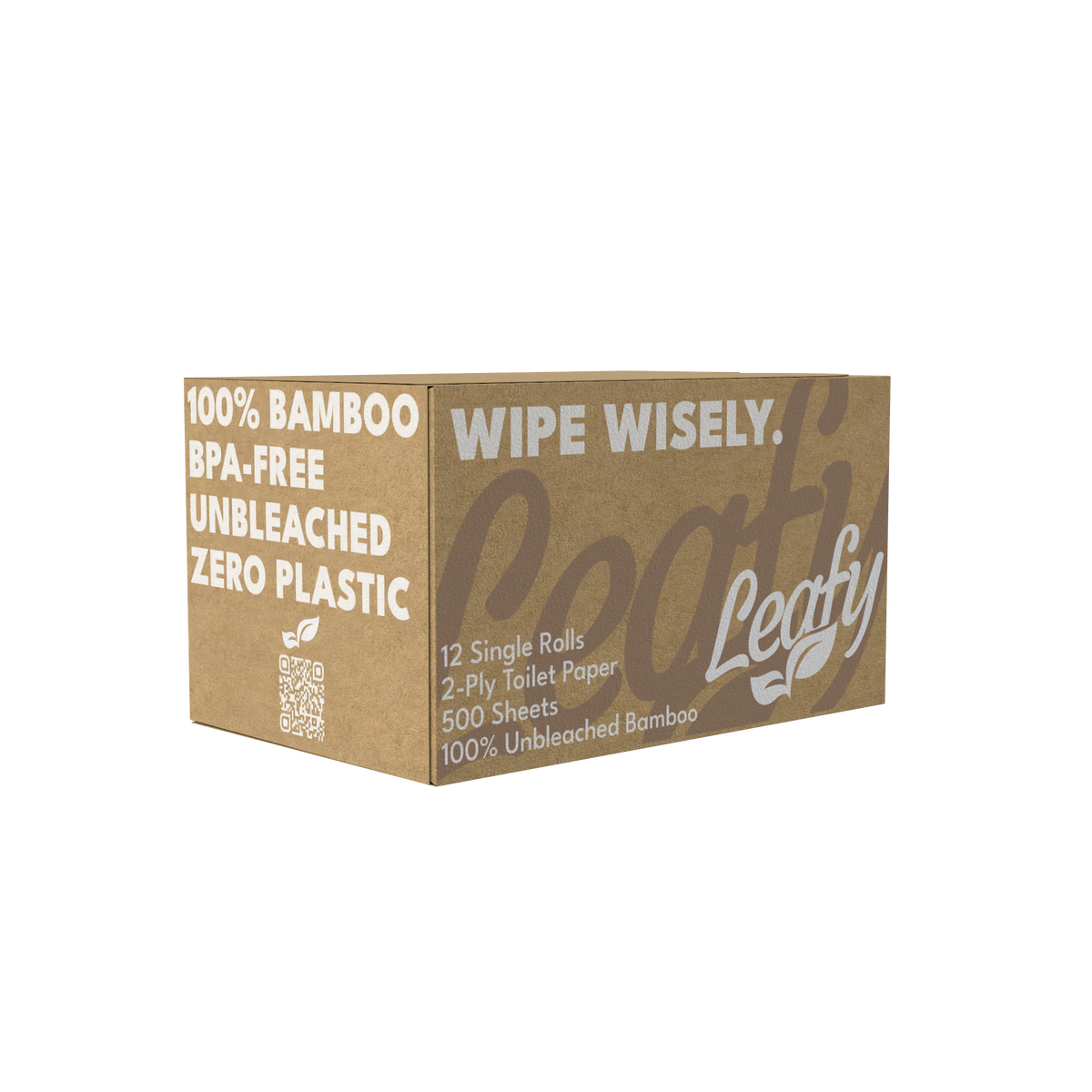 Leafy EarthSoft Bamboo - 12 roll 2 ply