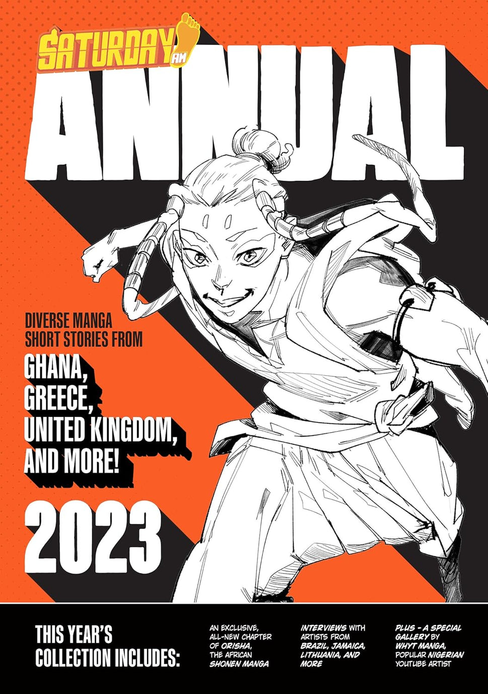 SATURDAY AM ANNUAL 2023 - A Celebration of Original Diverse Manga-Inspired Short Stories from Around the World (Copy)