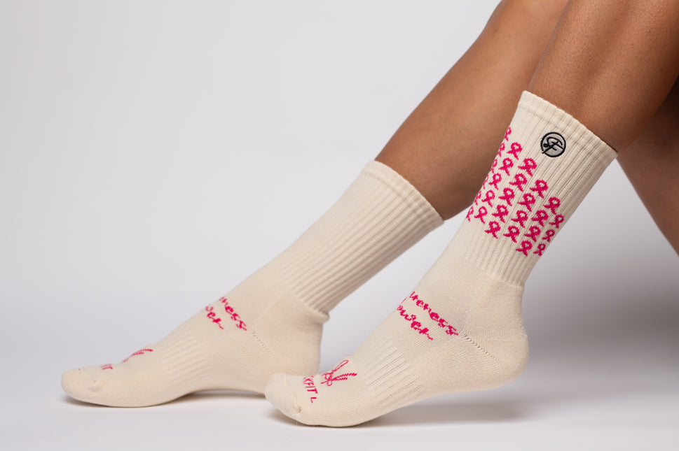 SickFit Breast Cancer Compression Socks- 2 Pack
