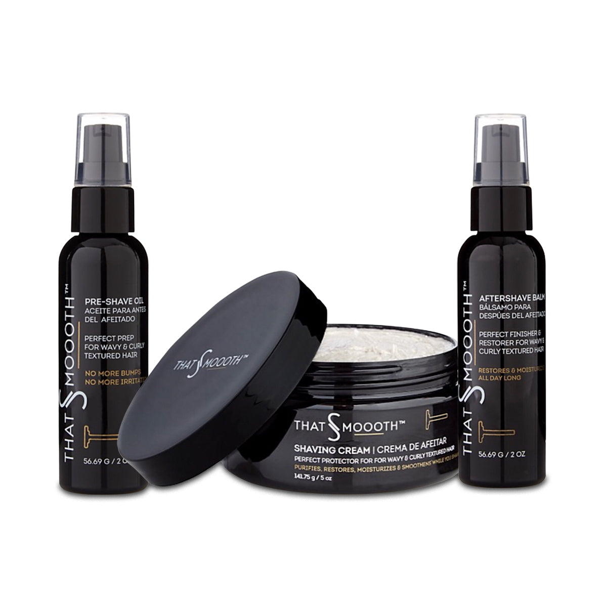 Premium Natural Shaving Products Set