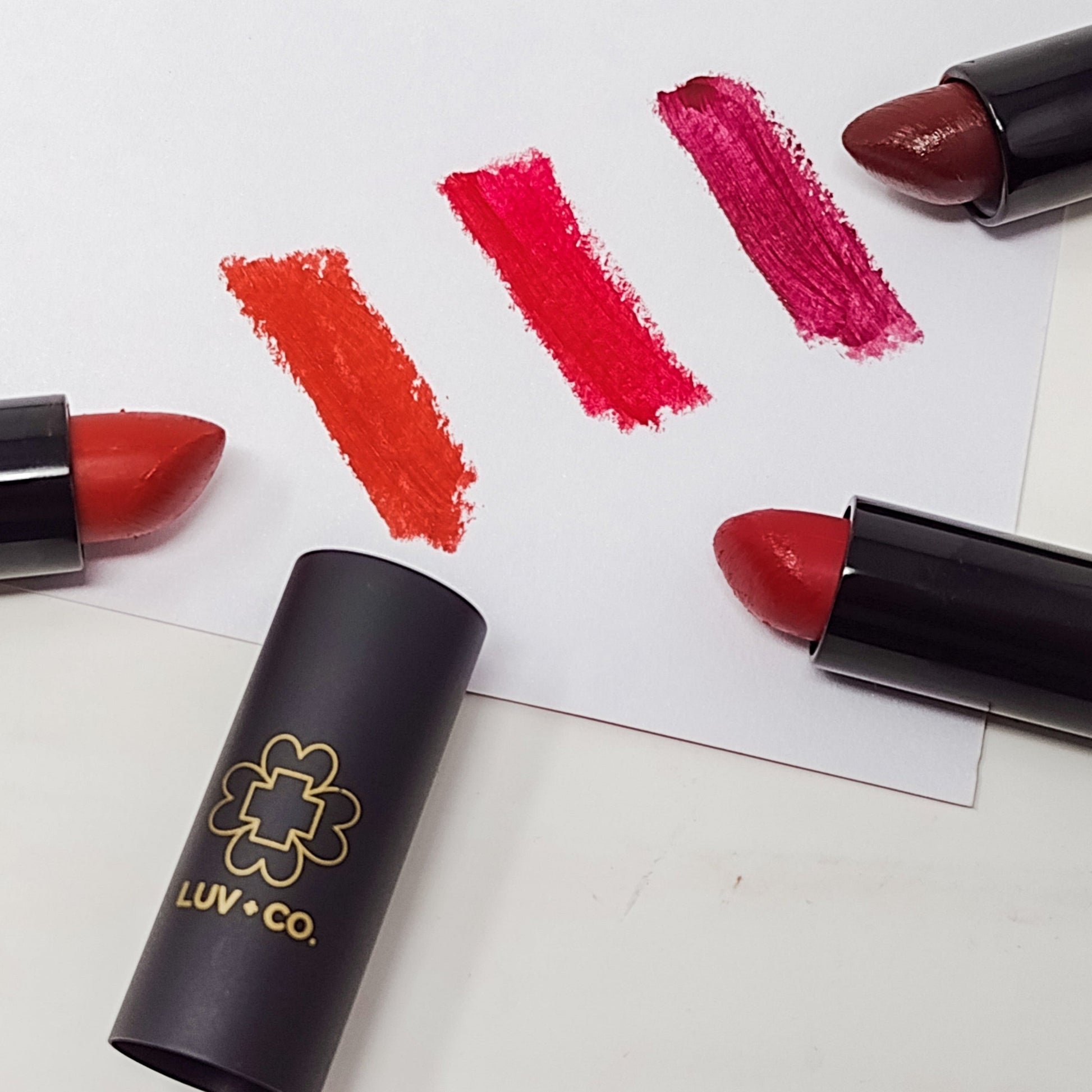 The Reds Lipstick Trio