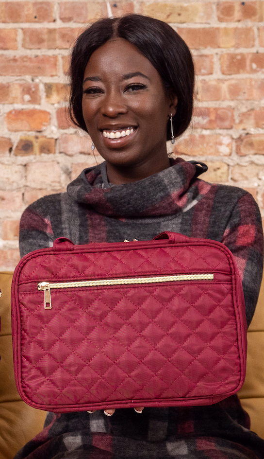 Ms. J Hanging Toiletry Bag for Women