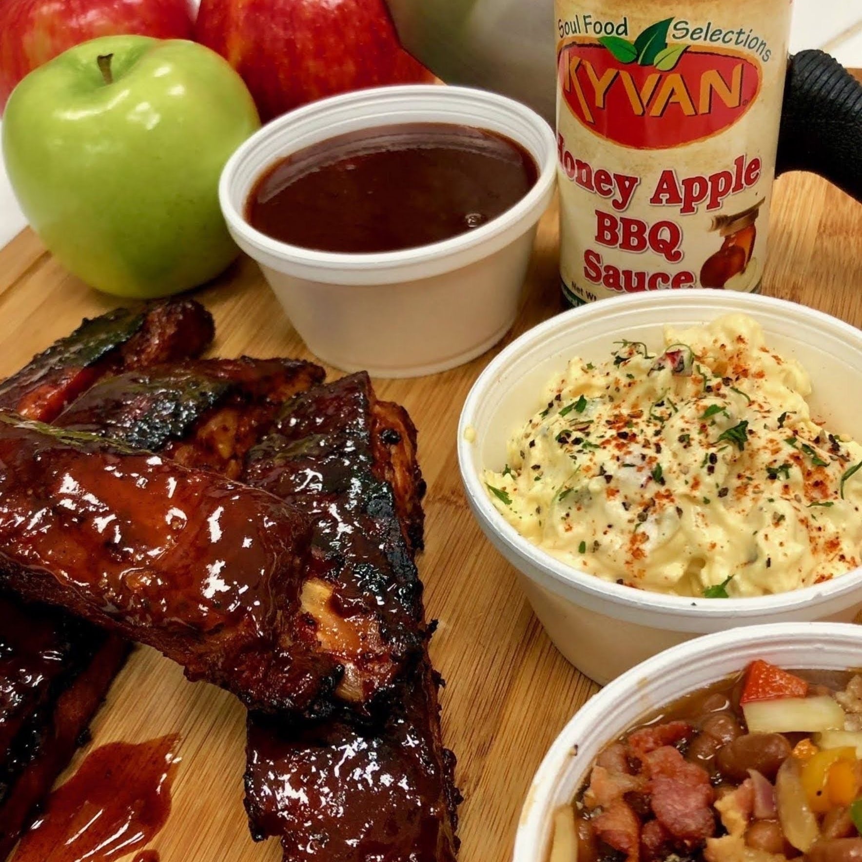 Gourmet BBQ Sauces & Rub - Variety 4 Pack