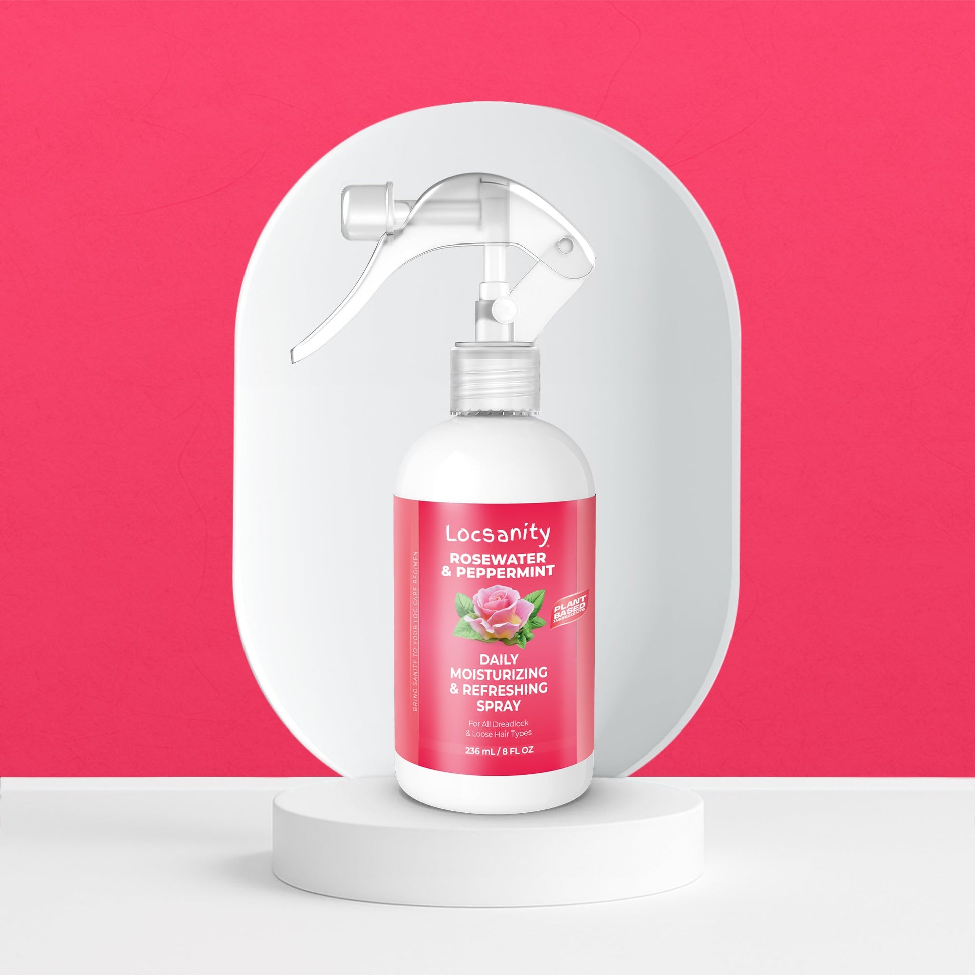Locsanity Rosewater and Peppermint Daily Moisturizing/Refreshing Spray