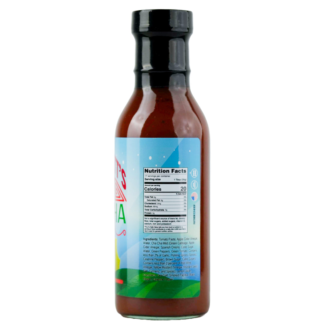 Mrs. Pruitt’s Gourmet CHA CHA MILD Sauce 12 oz.