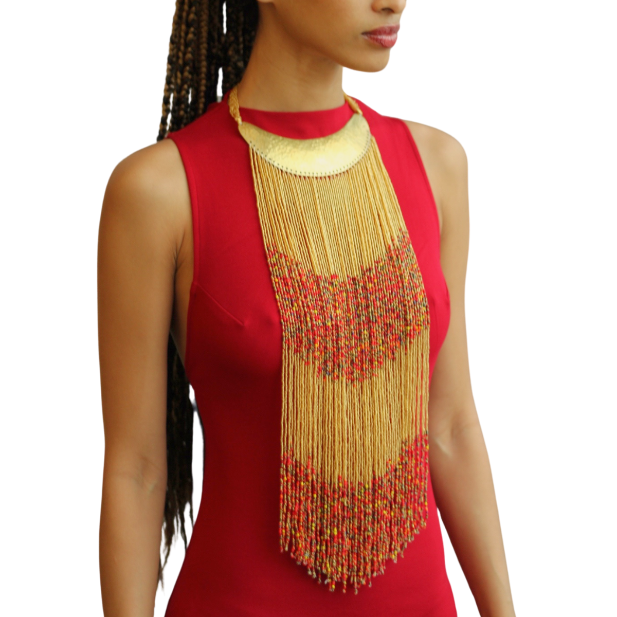 Maasai Beaded Necklace - Long