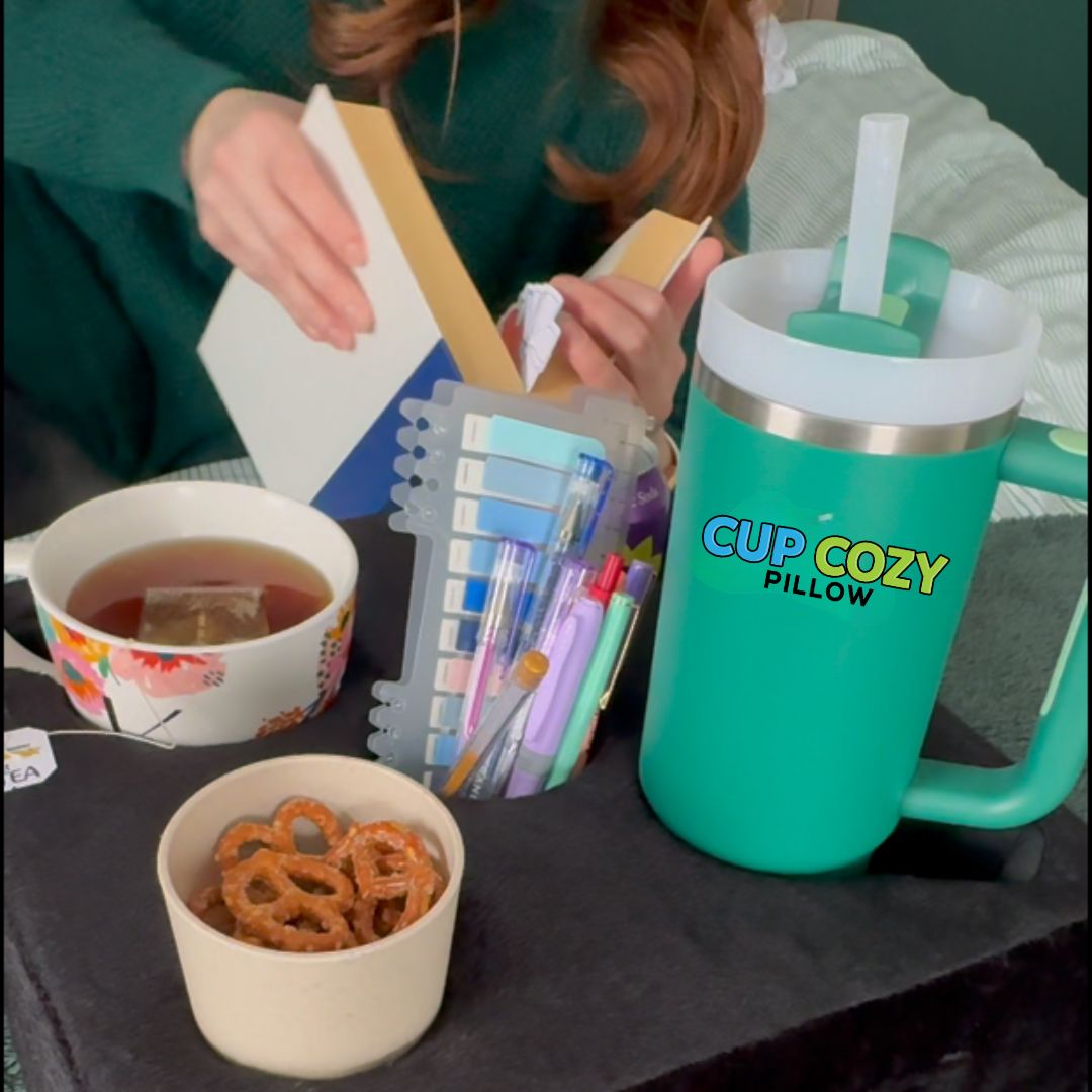 Cup Cozy Pillow | 5 Hole Caddy