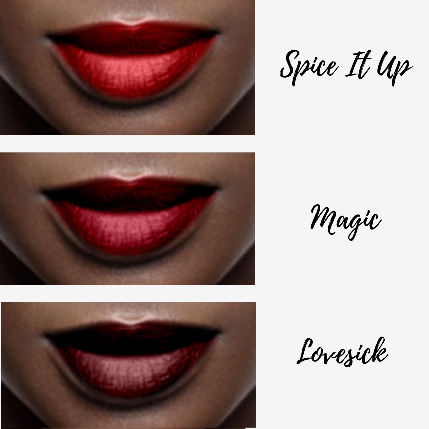 The Reds Lipstick Trio