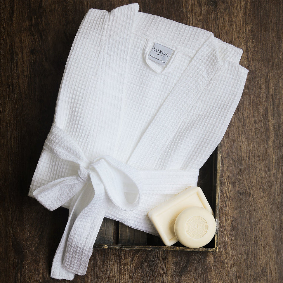 Lightweight Waffle Spa Robe