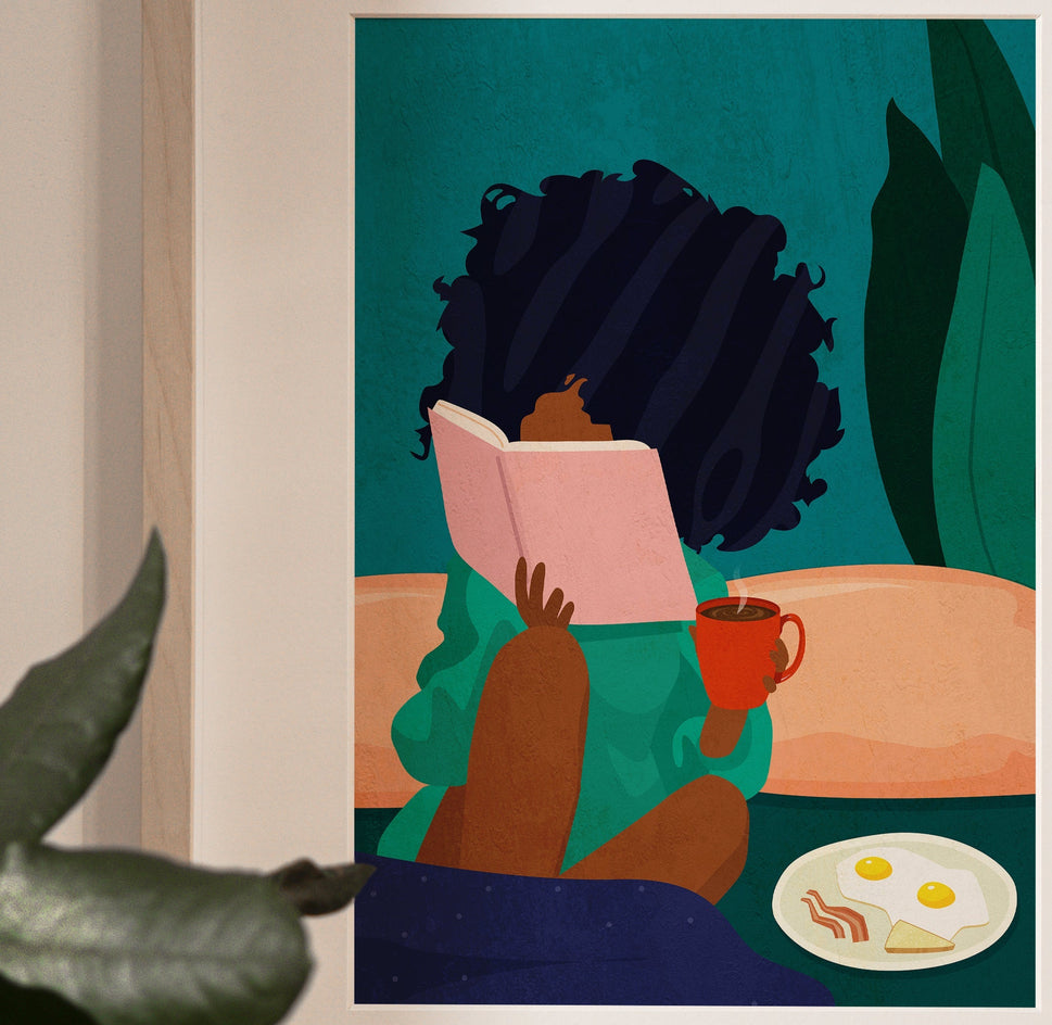 "Read a Book" Print