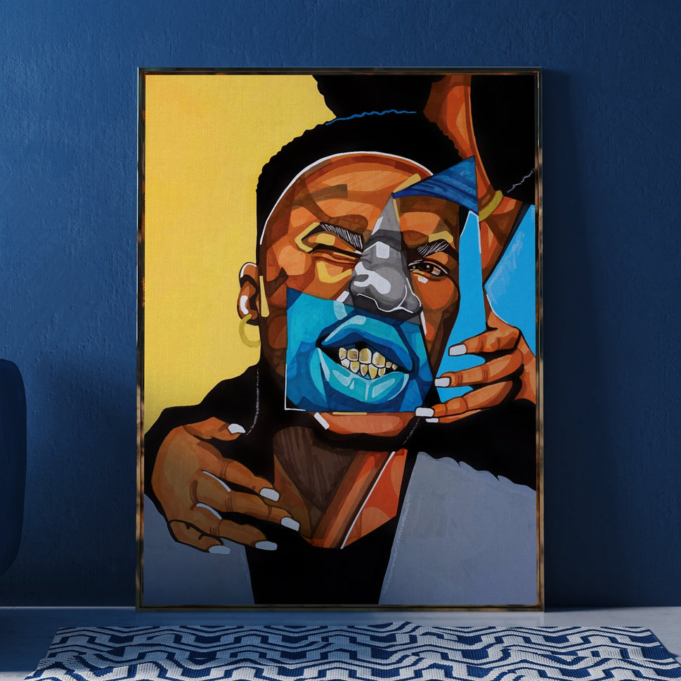 "Gold Teeth" Print