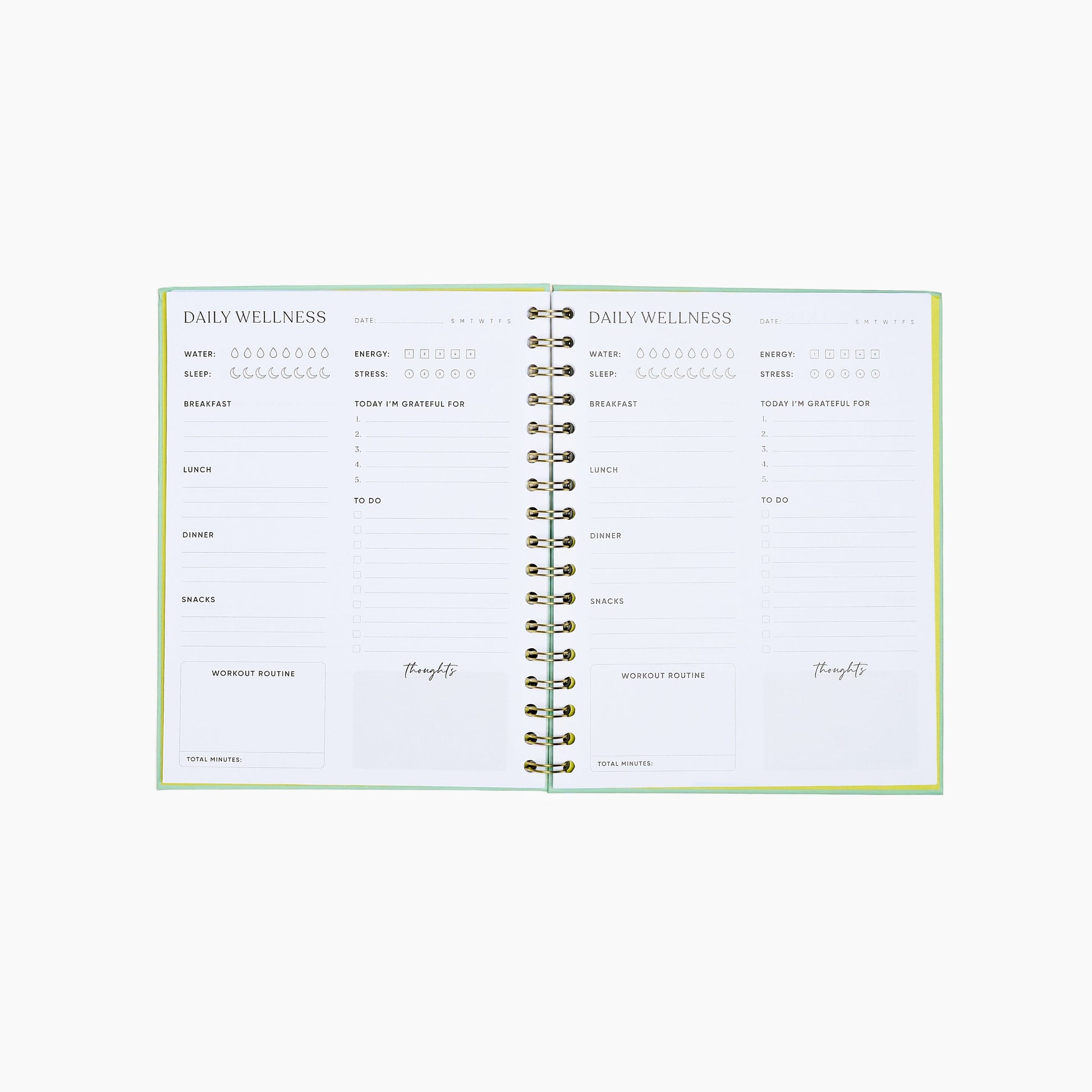 Let It Flow Wellness Planner