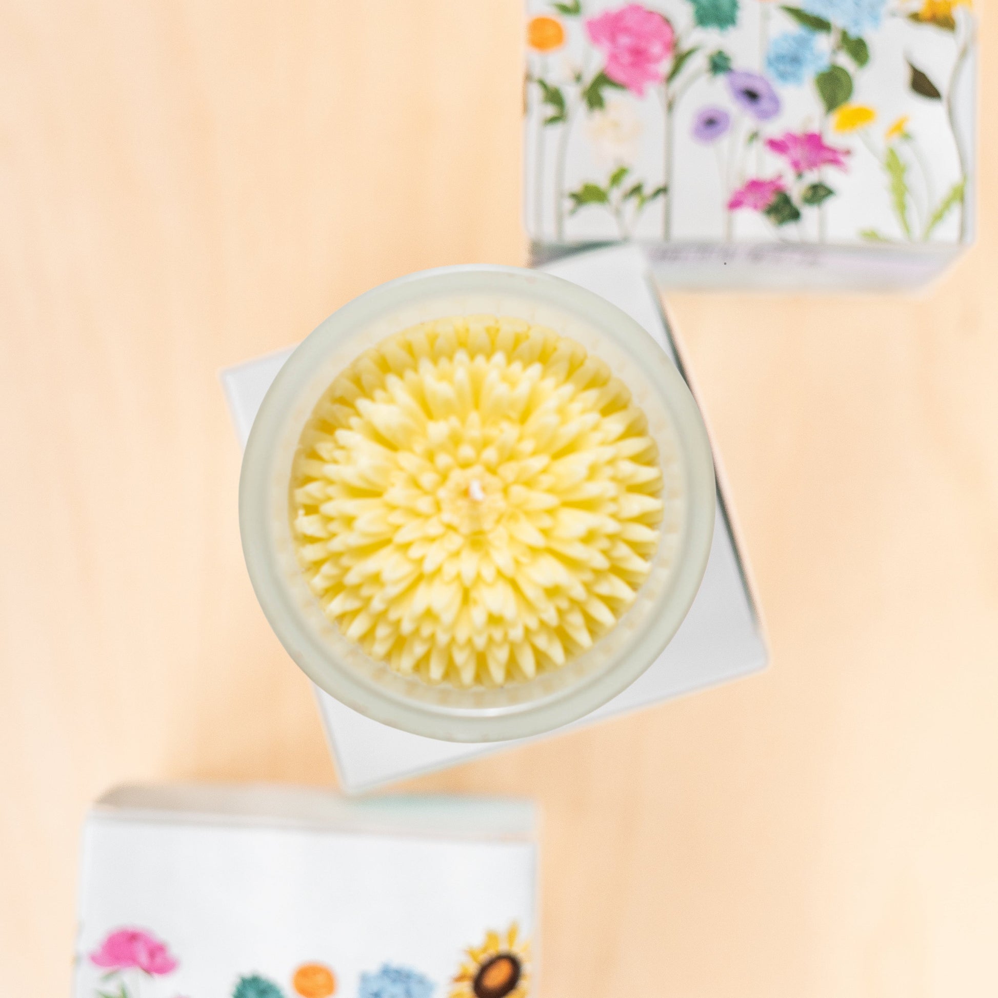 Dandelion Flower Candle