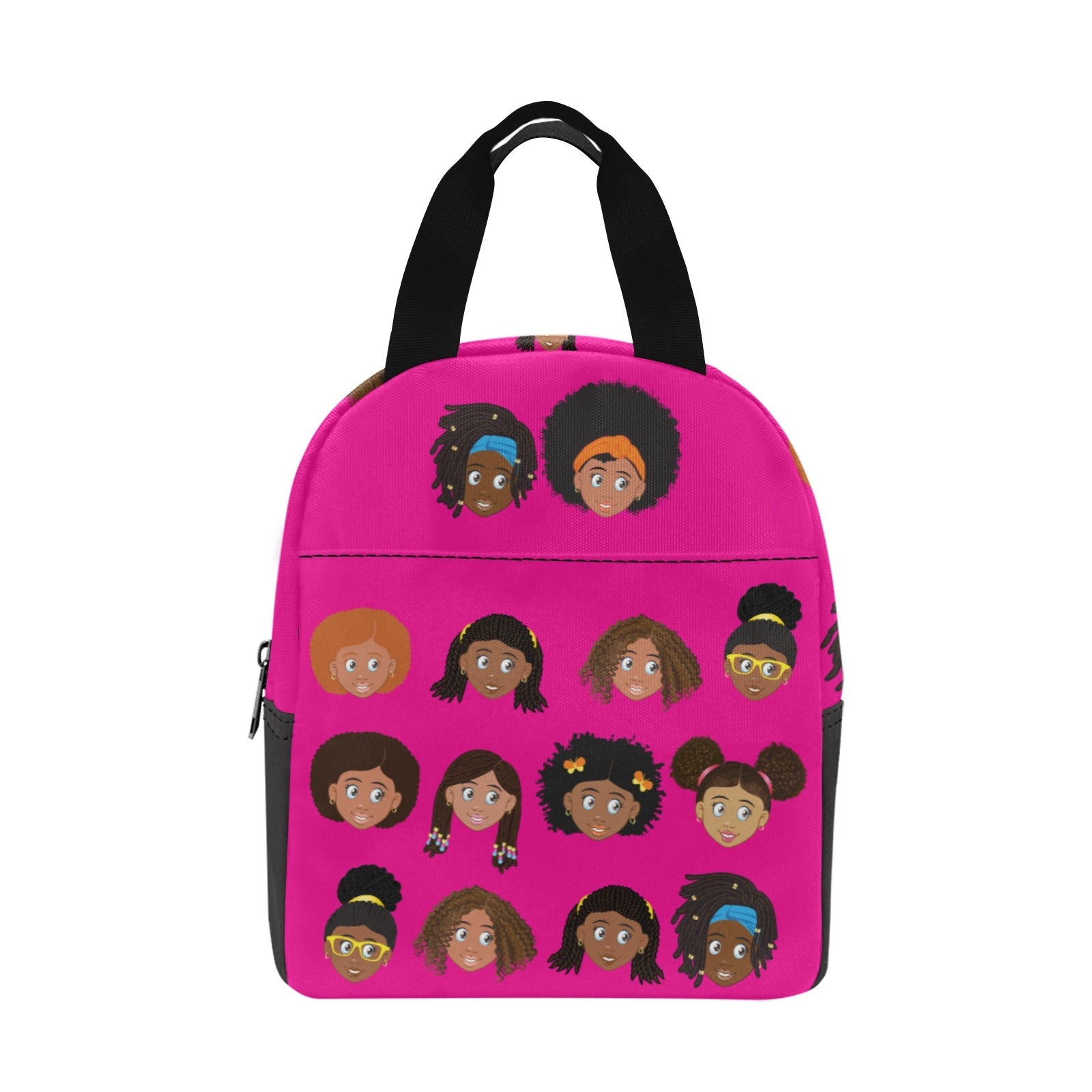 Girls Top Zip Lunch Bag
