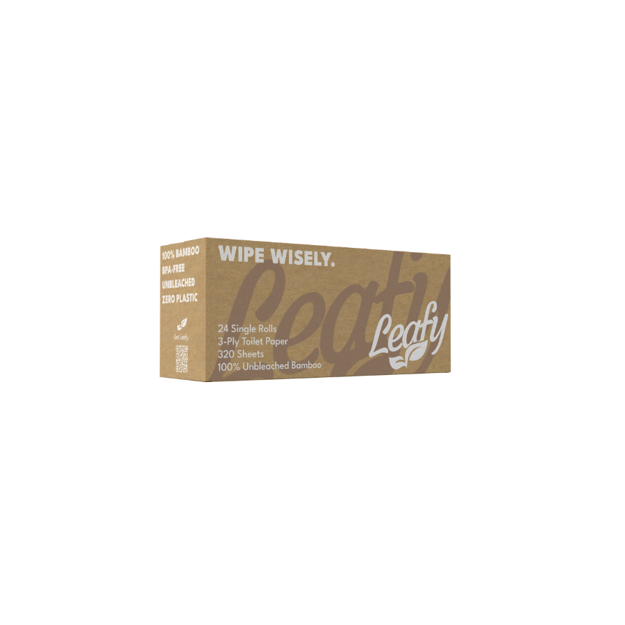 Leafy EarthCloud Premium Bamboo - 24 rolls 3 ply