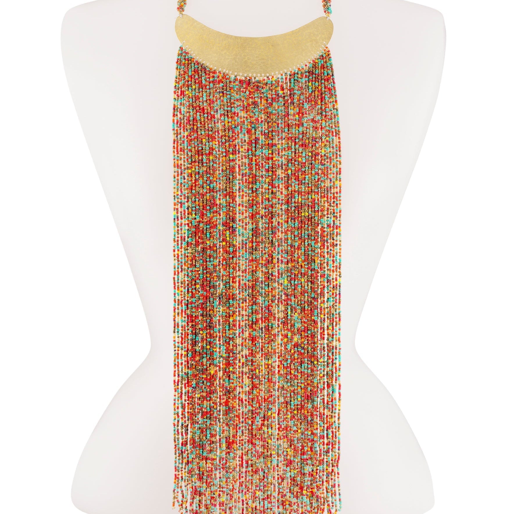 Maasai Beaded Necklace - Long