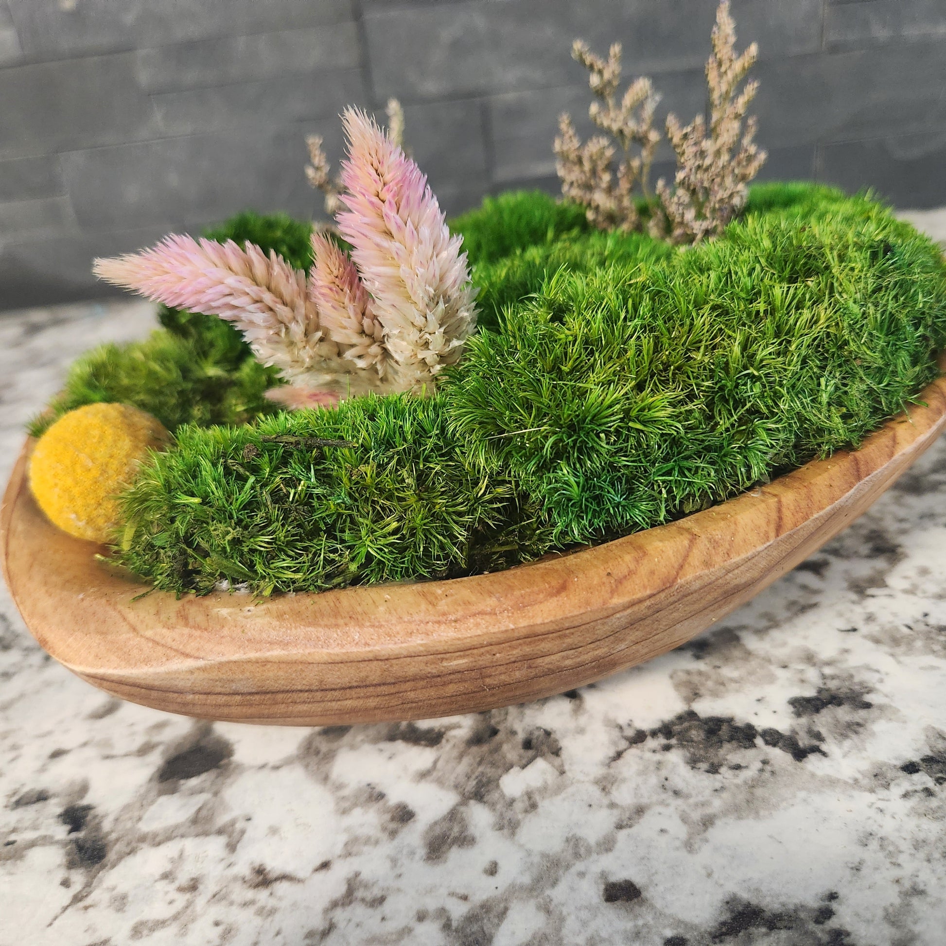 Moss Art Decorative Bowl