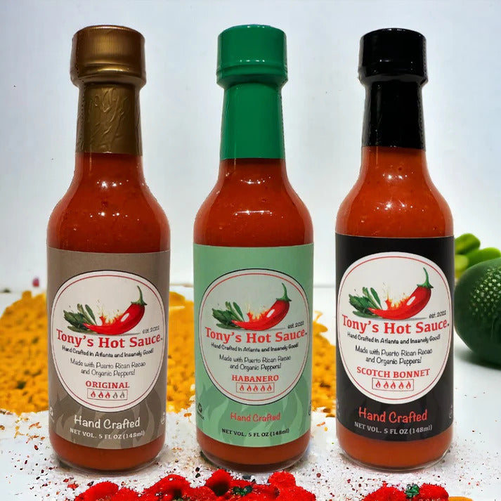 Original + Habanero + Scotch Bonnet Hot Sauce Set