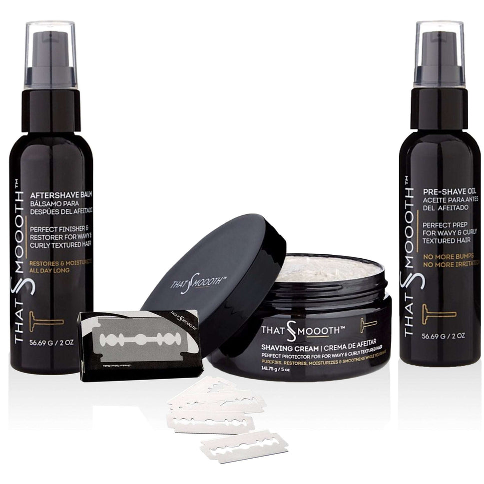 Premium Natural Shaving Products Set