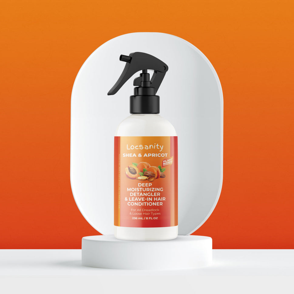 Locsanity Shea and Apricot Loose, Deep, Moisturizing Detangler & Leave-In Conditioner