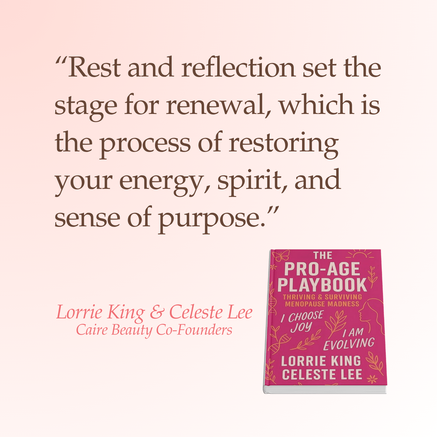 The Pro-Age Playbook | Thriving & Surviving Menopause Madness by Lorrie King & Celeste Lee