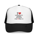 Switch I Love Disability-Owned Brands - shopredbag Trucker Hat 1 image