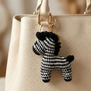 Switch Handmade Crochet Zebra Bag Charm &amp; Keychain 2 image