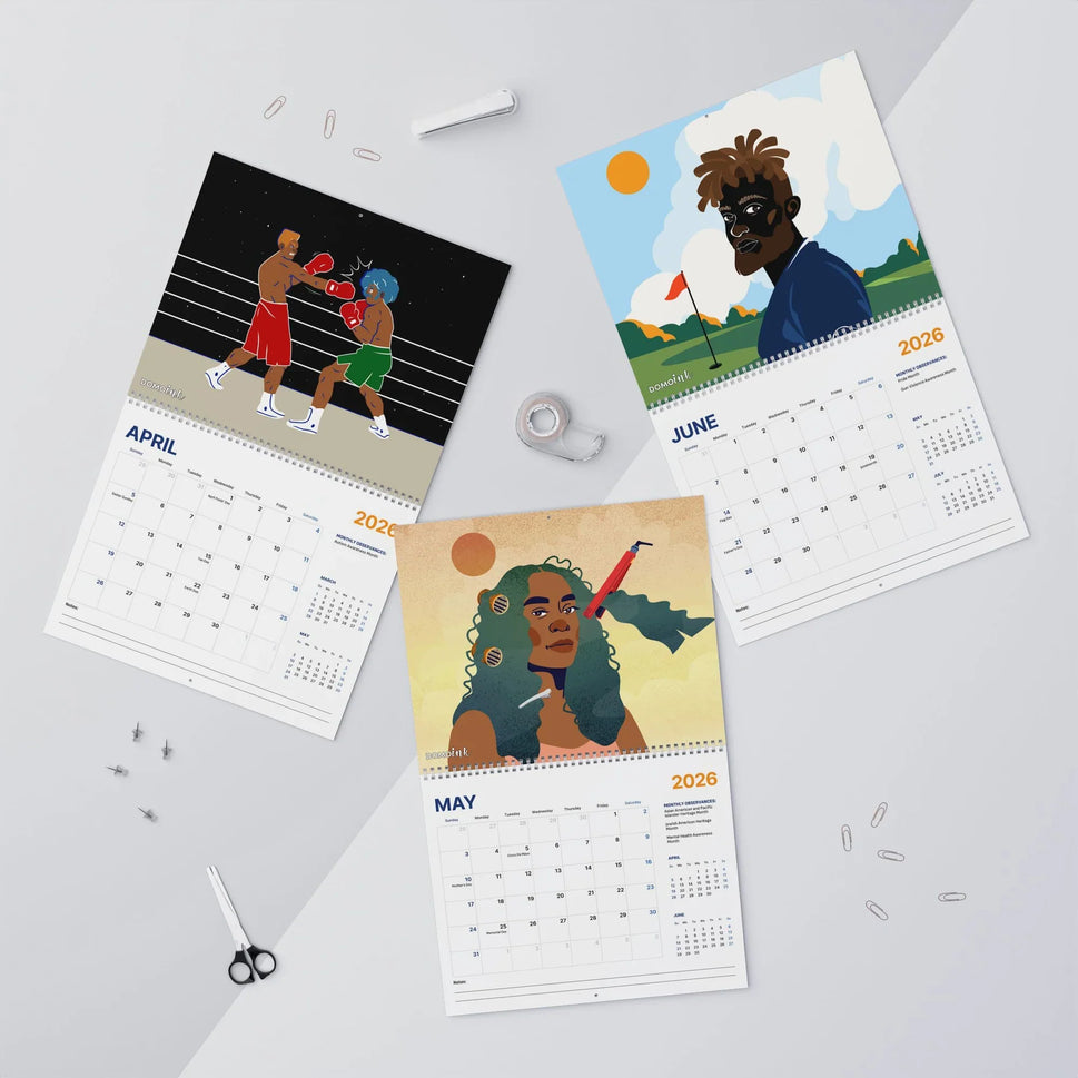 "Taking Up Space" 2026 Wall Calendar