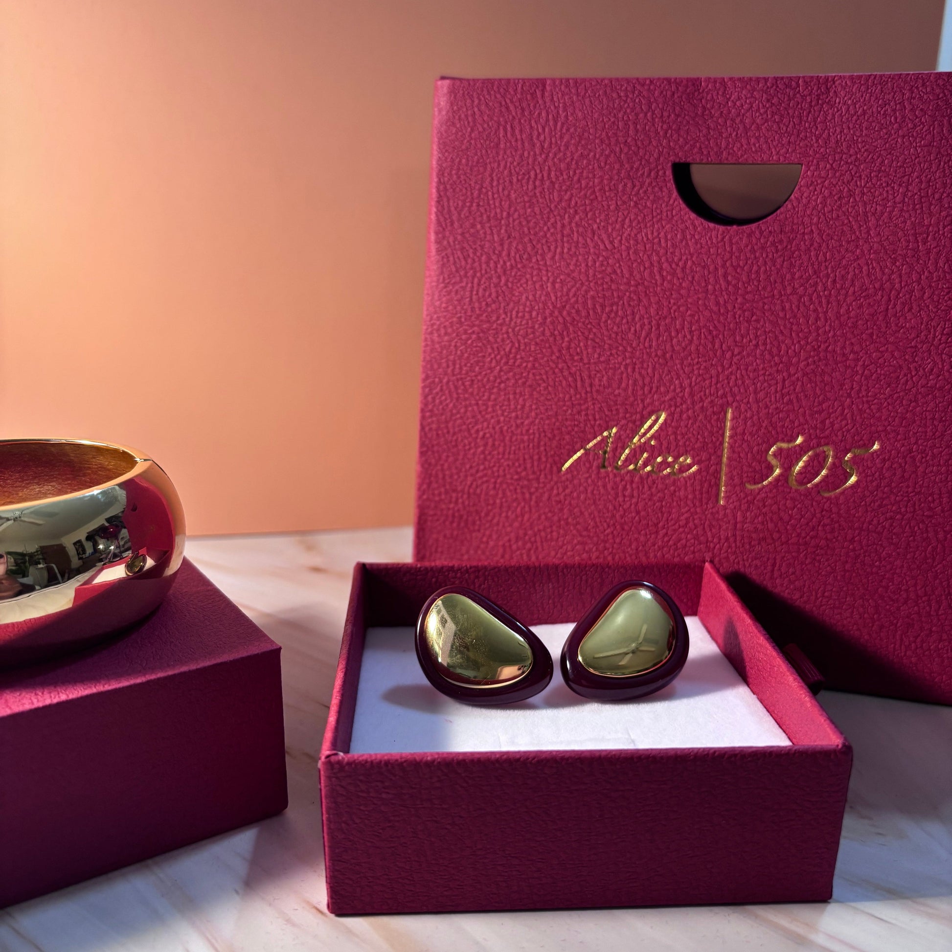 Alice Gold Earrings