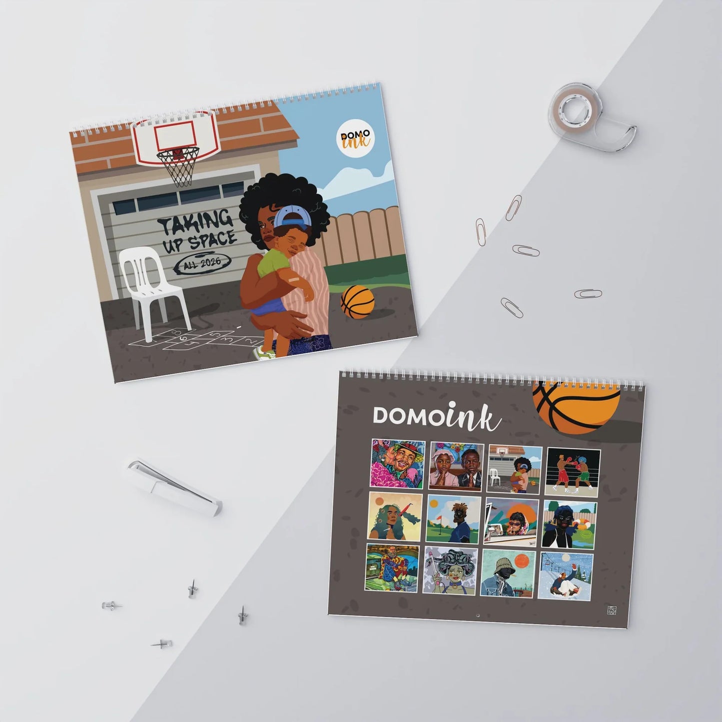 "Taking Up Space" 2026 Wall Calendar