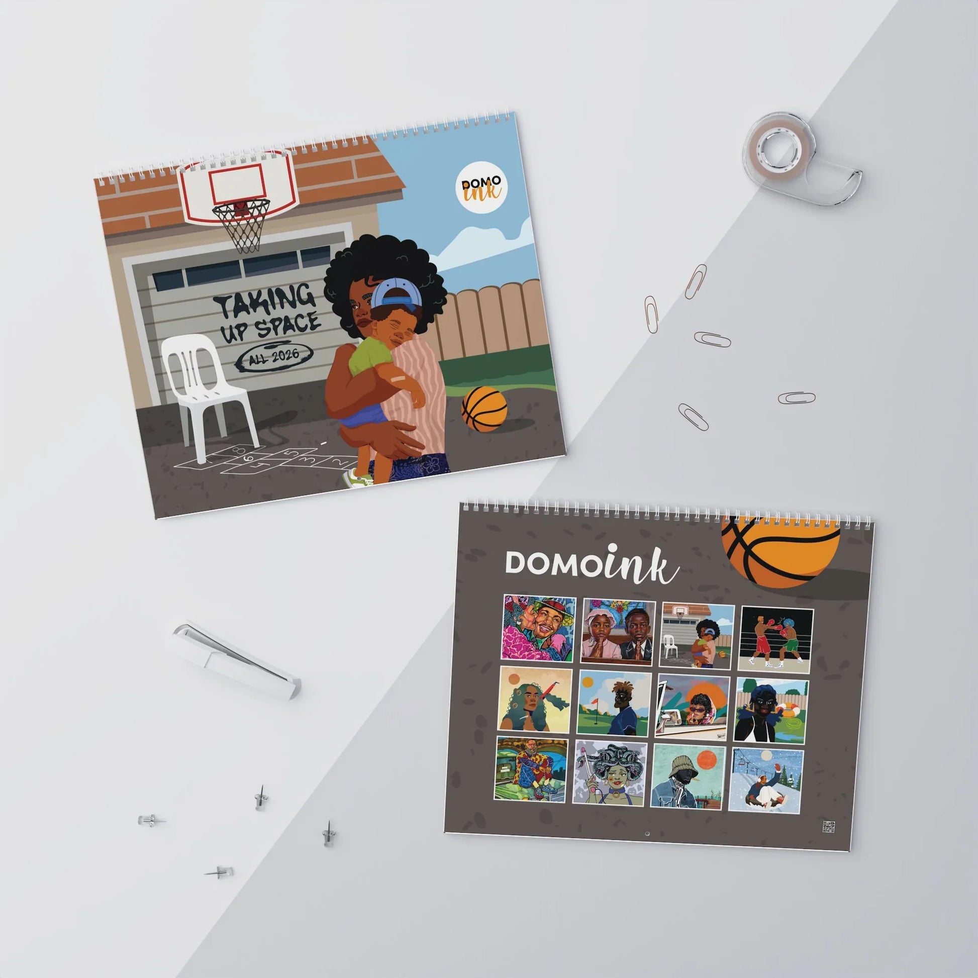 "Taking Up Space" 2026 Wall Calendar