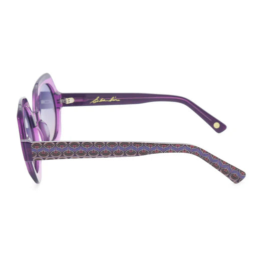 Purple Angles Hexagon