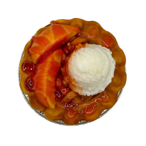 Peach Pie A La Mode Candle