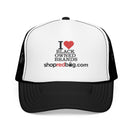Switch I Love Black-Owned Brands - shopredbag Trucker Hat 1 image