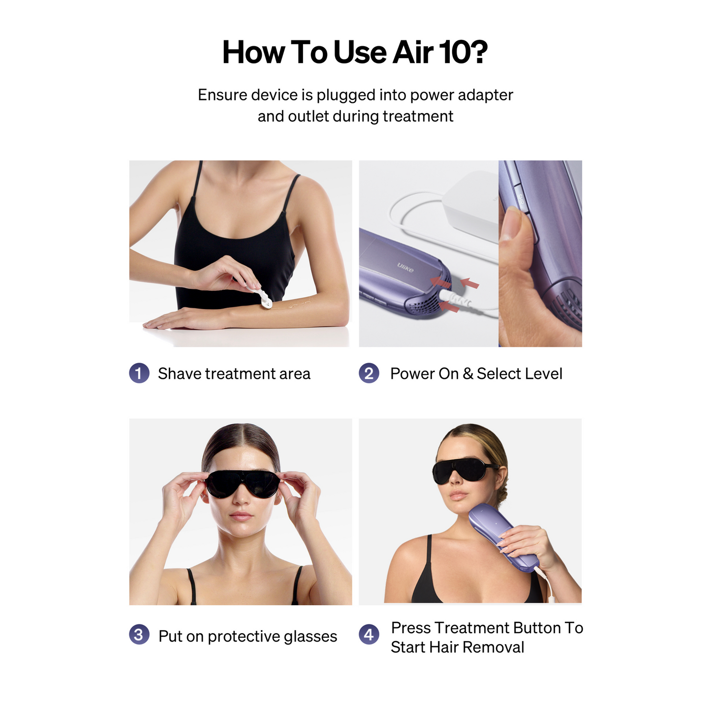 Ulike Air 10 - IPL Hair Removal Device