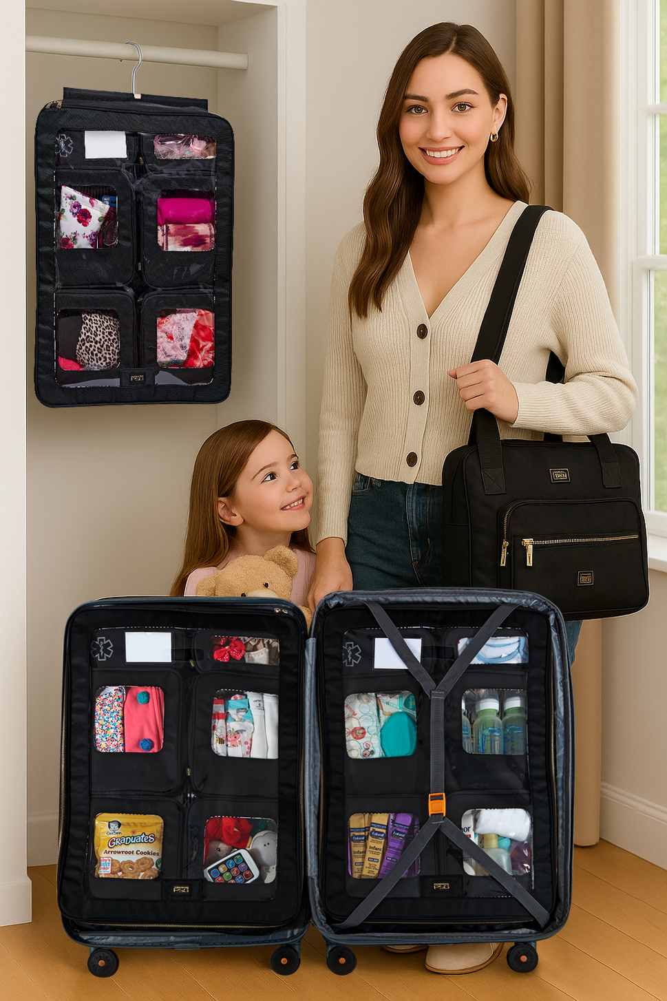 Luggage Organizer Garments and More | Large